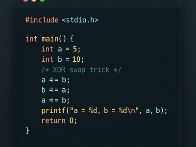 C Terminal Syntax Highlighting