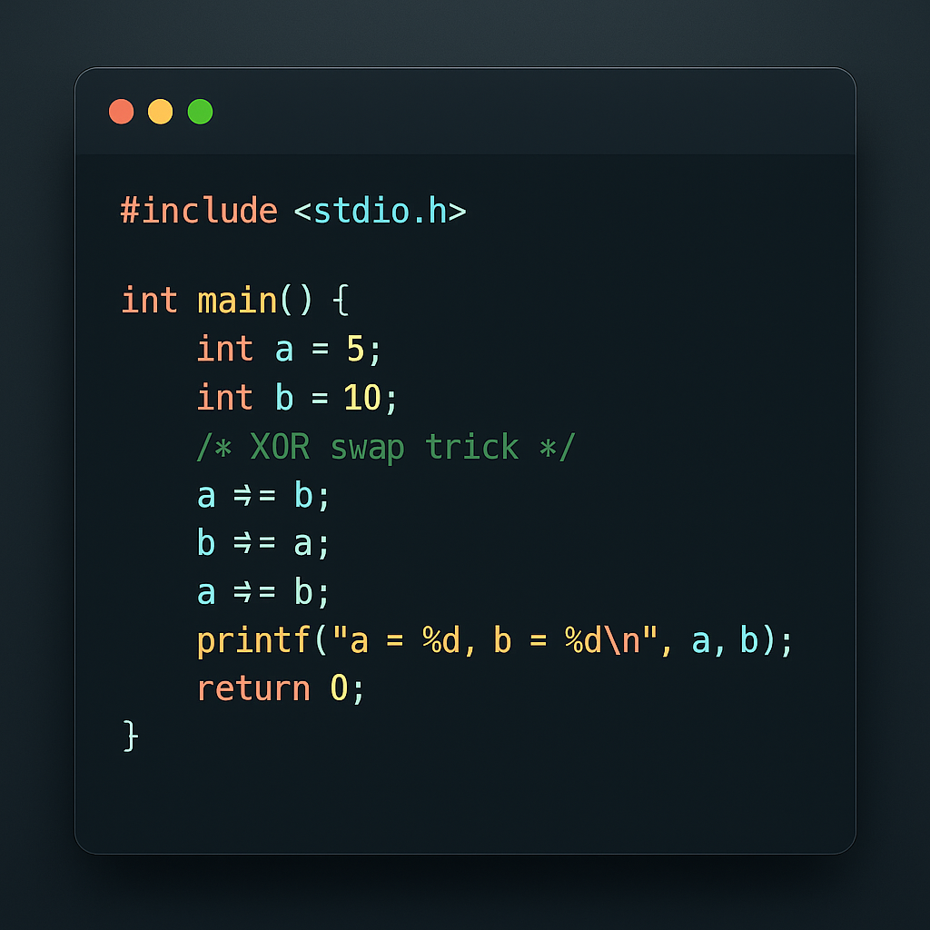 C Terminal Syntax Highlighting