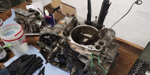 KTM 690 Motorrevision