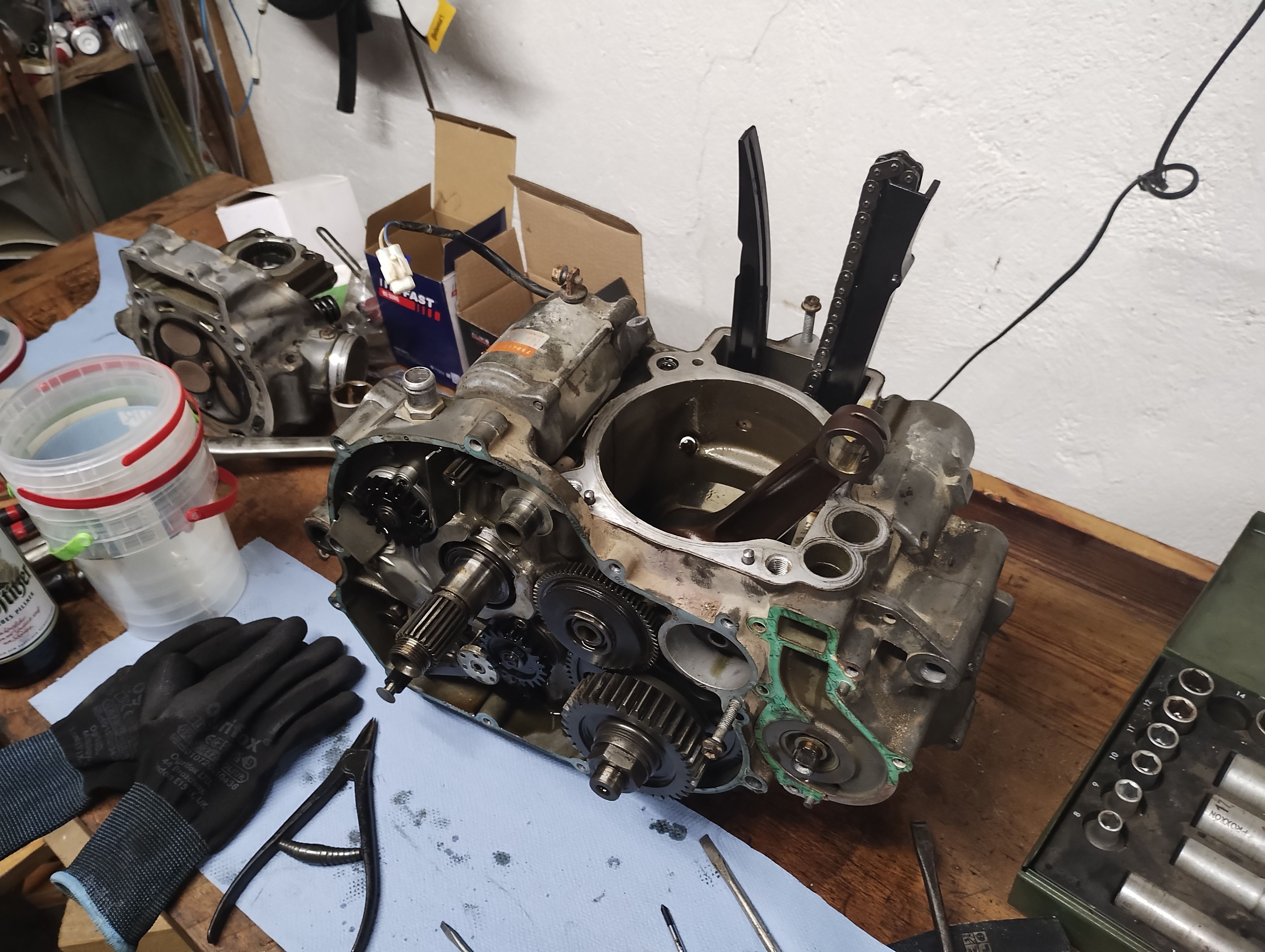 KTM 690 Motorrevision