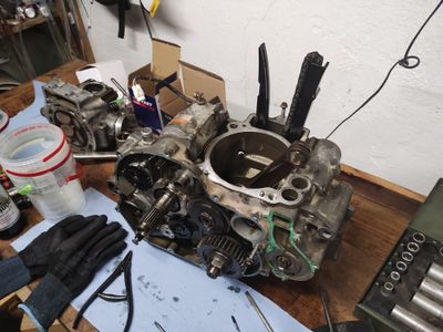 KTM 690 Motorrevision