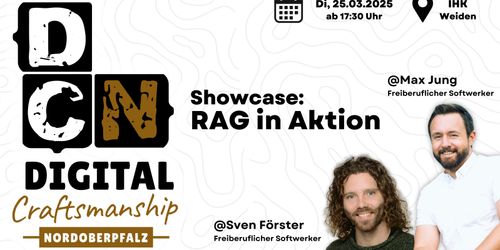 DCN Meetup Handwerkskammer Weiden